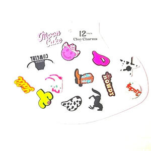 Moon Cake 12pc Western Croc Charm Set